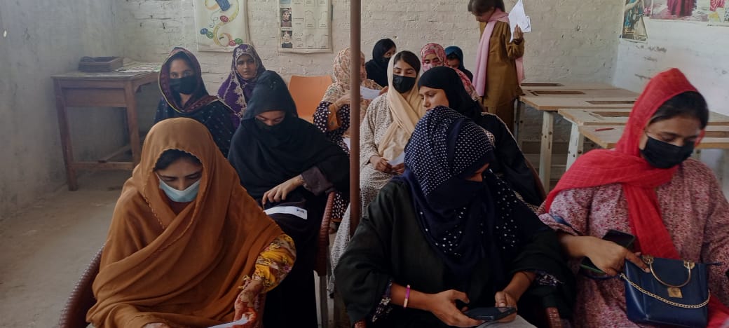 Examination of BBSHRRDP at Enable Hands Institute Naseerabad