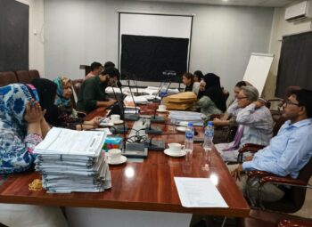 Script checking of DIT-1 2 & Short Courses at Sindh TTB