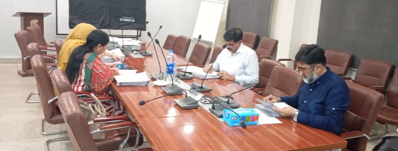 Script checking of DIT-1 2 & Short Courses at Sindh TTB
